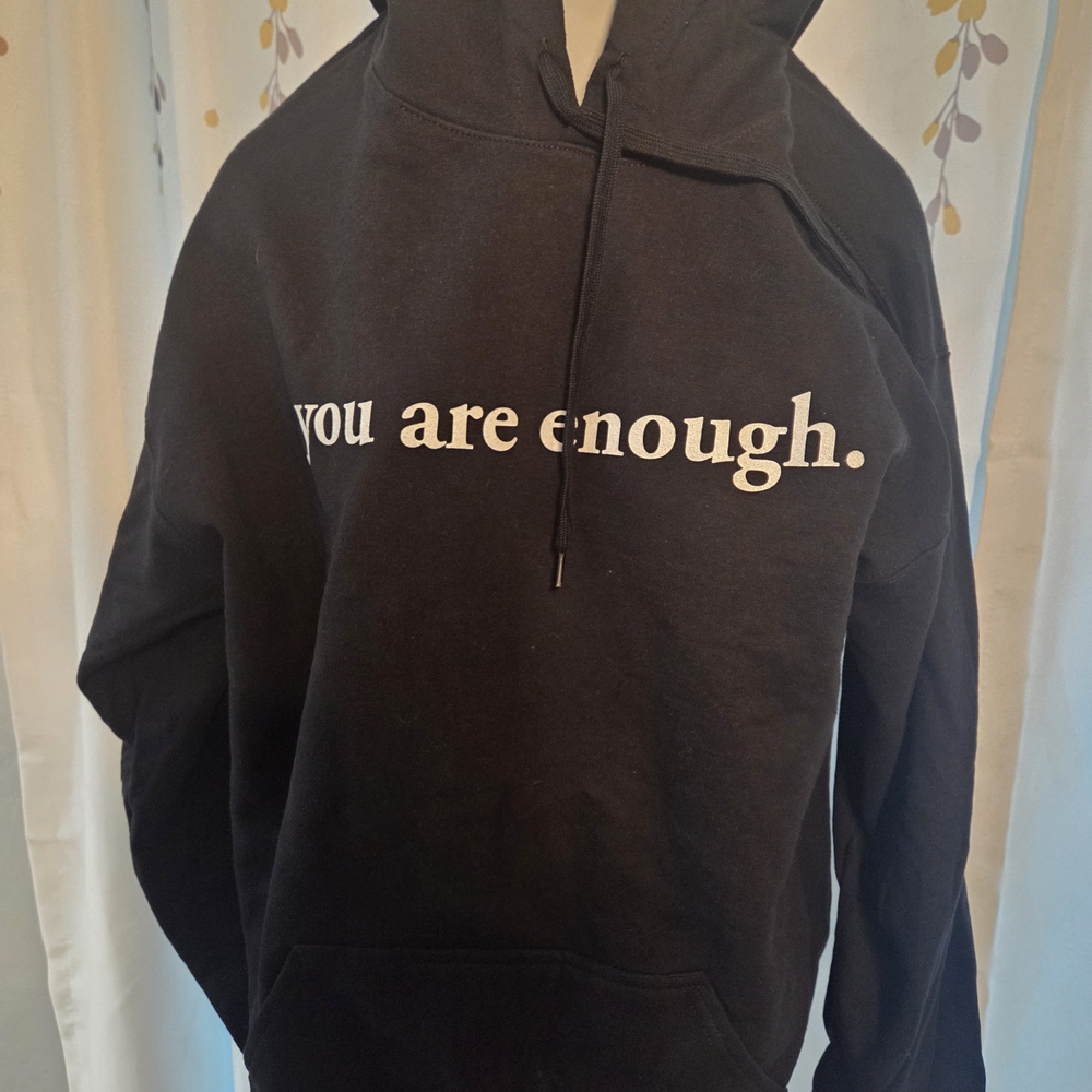 You Are Enough Hoodie, Dear Person Behind Me Hoodie Men Women, SIZE LARGE - Picture 2 of 7